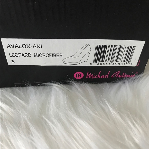 ❌SOLD❌ BNEW! Michael Antonio “Avalon” Leopard Wedge - Picture 7 of 8